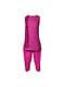 Fabindia Girls Printed Magenta Salwar